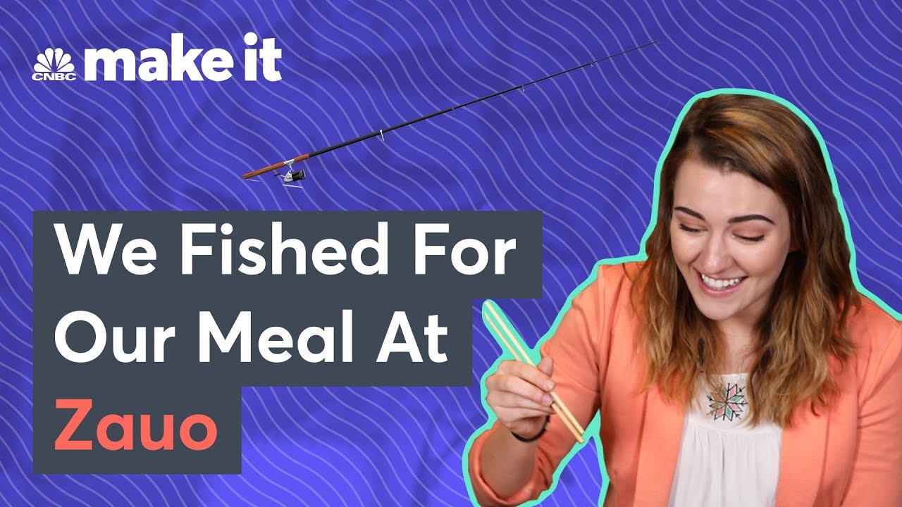 Fish For Your Dinner At Japanese Fishing Restaurant Zauo