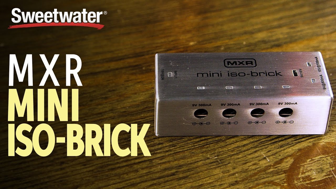 MXR M239 Mini Iso-Brick Pedalboard Power Supply Overview