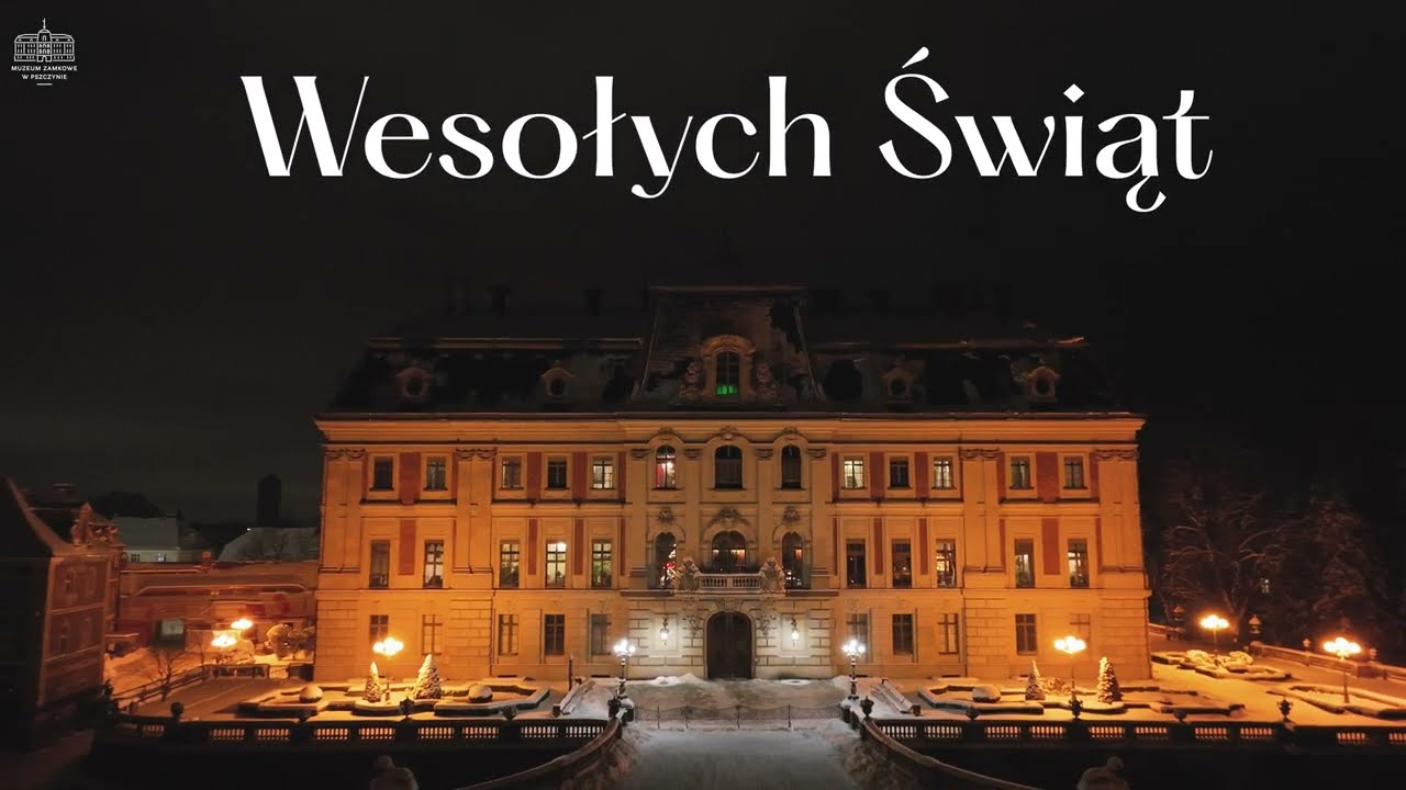 Świąt czar... Salon Wielki i Biblioteka