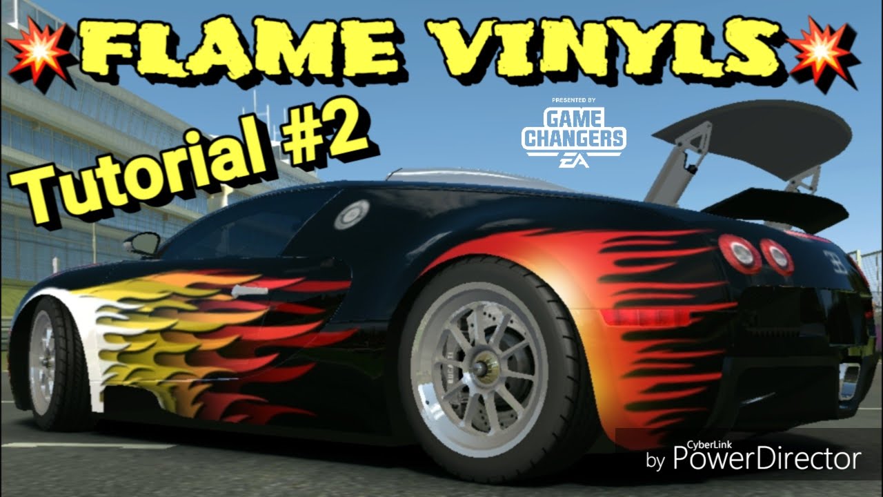 How to do FLAME Vinyls in Real Racing 3 - Video 2