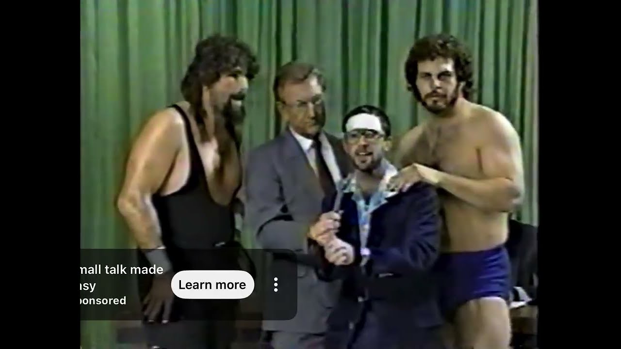 Mick Foley’s first TV promo CWA 11.12.88