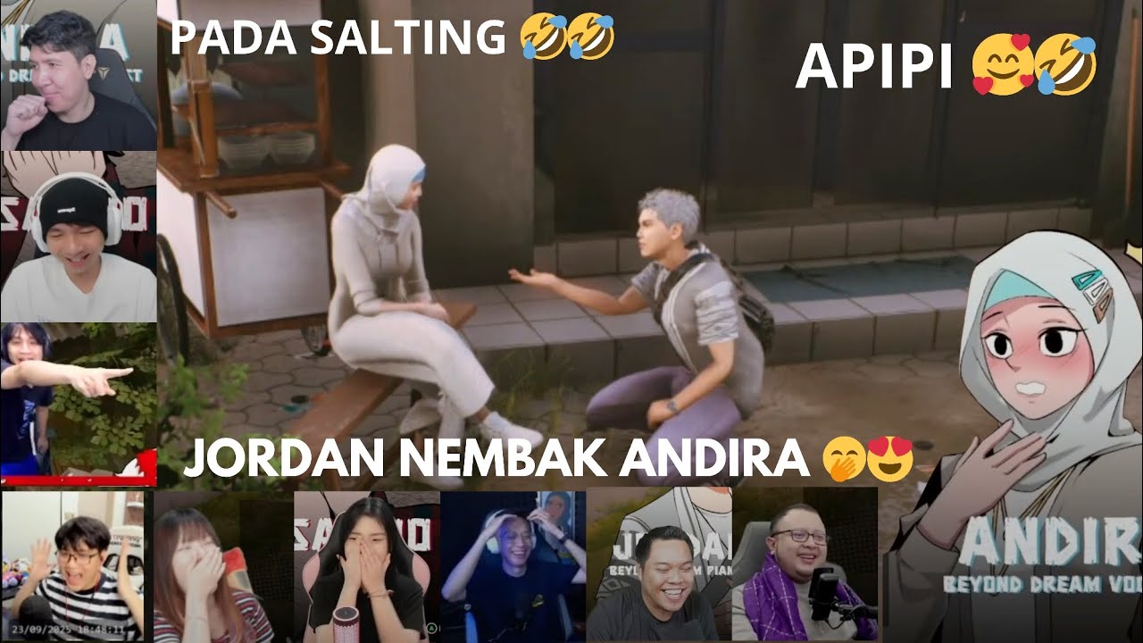 SEMUANYA PADA SALTING🤣🤣 | JORDAN NEMBAK ANDIRA🤭😍 | TROUBLEMAKER 2 BEYOND DREAM | #reaksiyoutuber 
