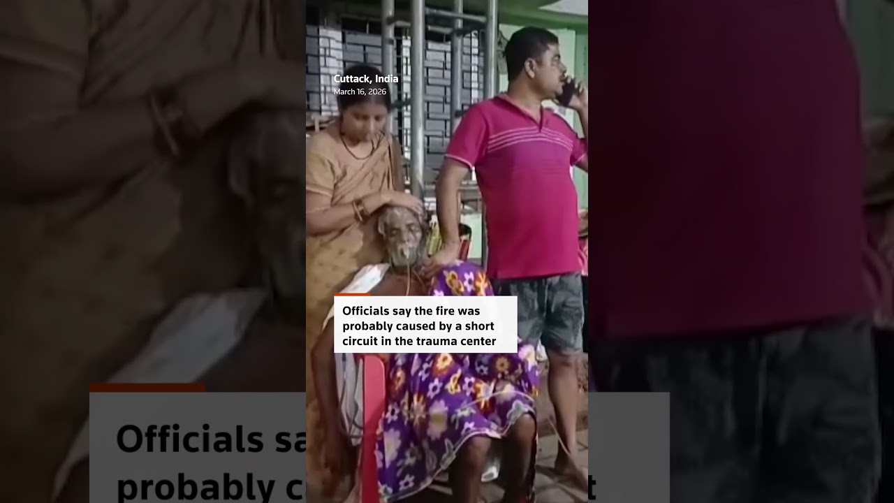 Hospital fire kills at least 10 patients in India's Odisha