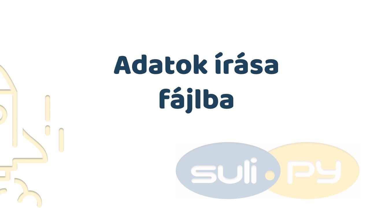 11.2 Adatok írása fájlba | Fájlkezelés Python nyelven