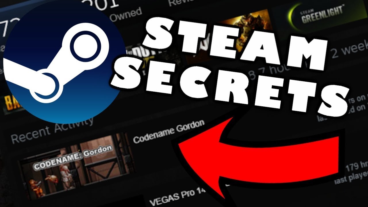 STEAM Secrets, Tricks And Hidden Games
