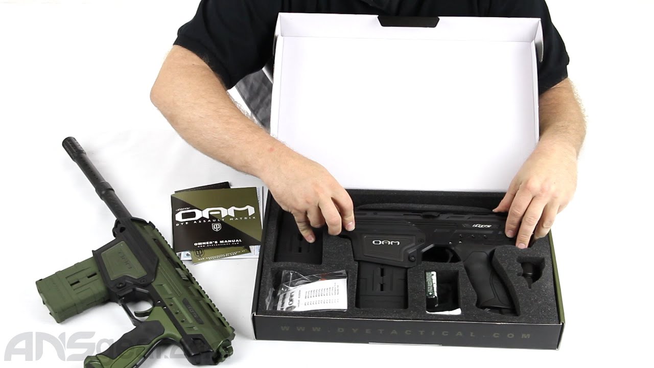 Dye Assault Matrix CQB DAM Paintball Gun - Review