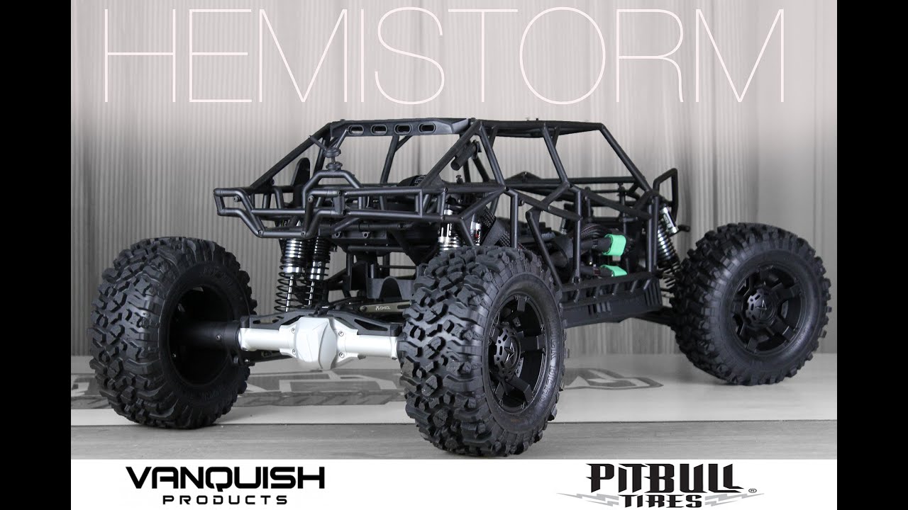 The World's LARGEST AXIAL RC - VANQUISH & PITBULL