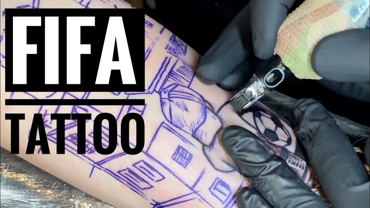 Football lover Tattoo | Time lapse