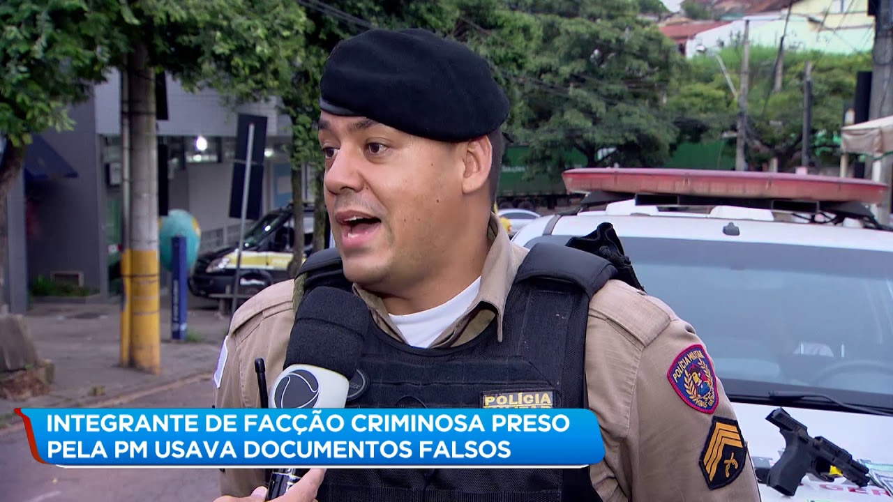 Integrante de facção criminosa é preso em Betim (MG)