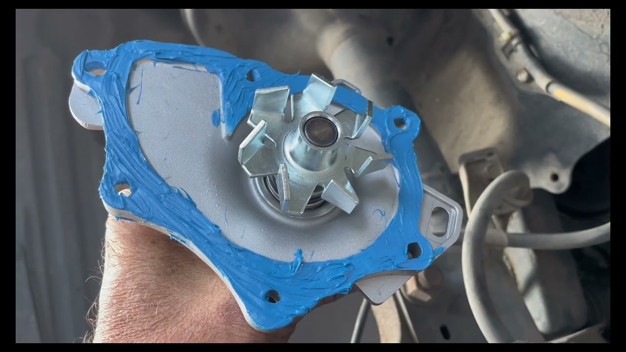 Quick & Easy water pump change on a 2005 Toyota RAV4