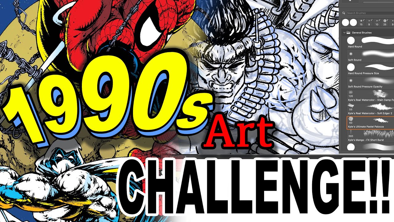McFarlane meets Liefeld ! Stephen Platt Style experiment