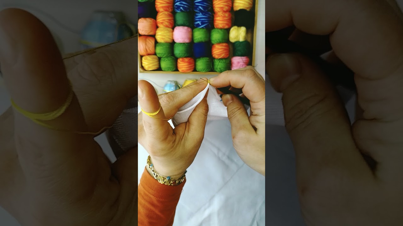 Bebek mendili kenar oyalama nasıl yapılır?