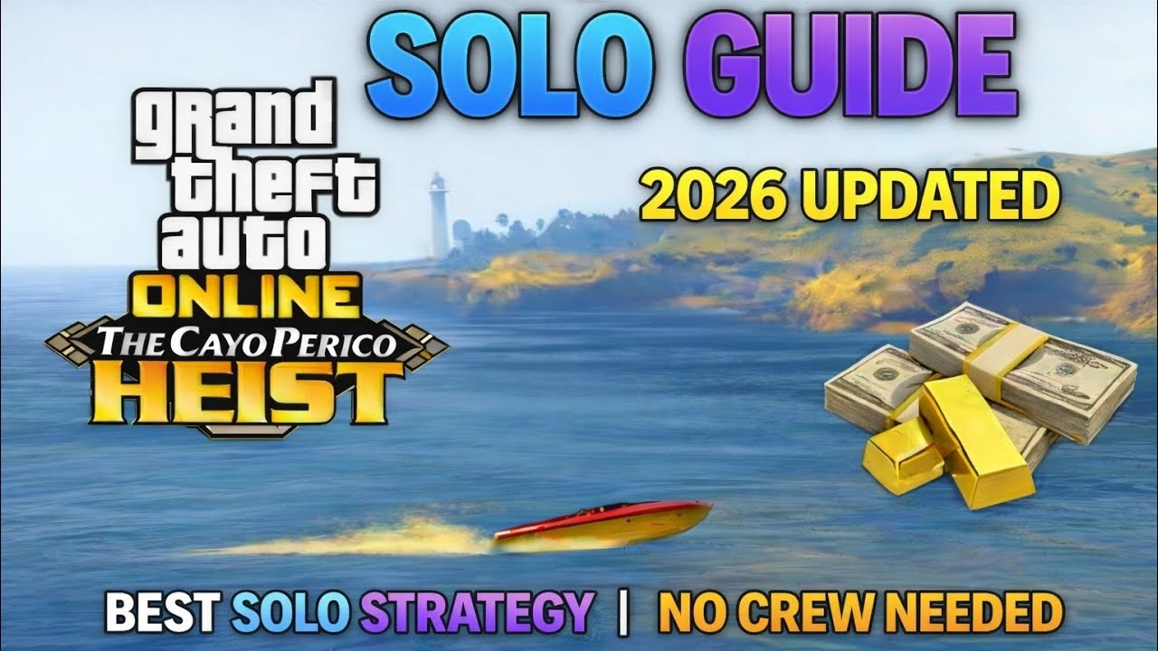The Cayo Perico Hiest  | GTA Online | Best way to make money | Cayo hiest Glitch | Solo Guide |