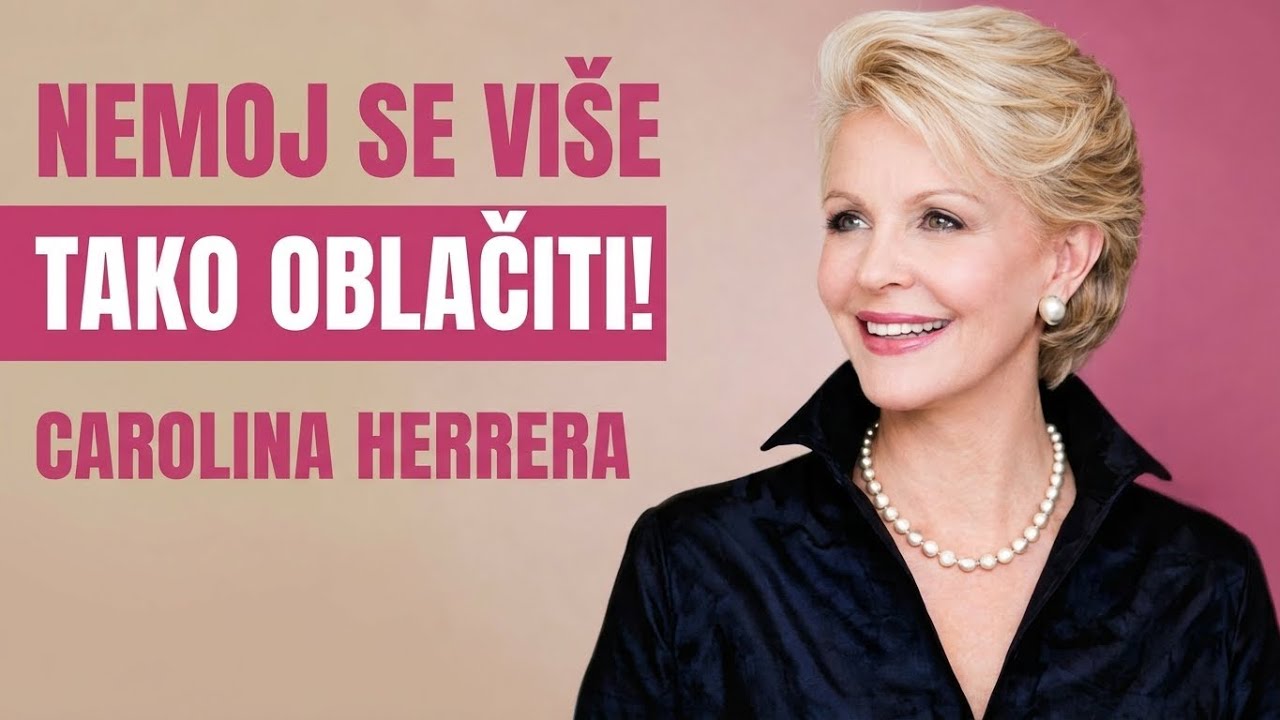 7 STILSKIH GREŠAKA koje te POSTARUJU prema Carolini Herreri
