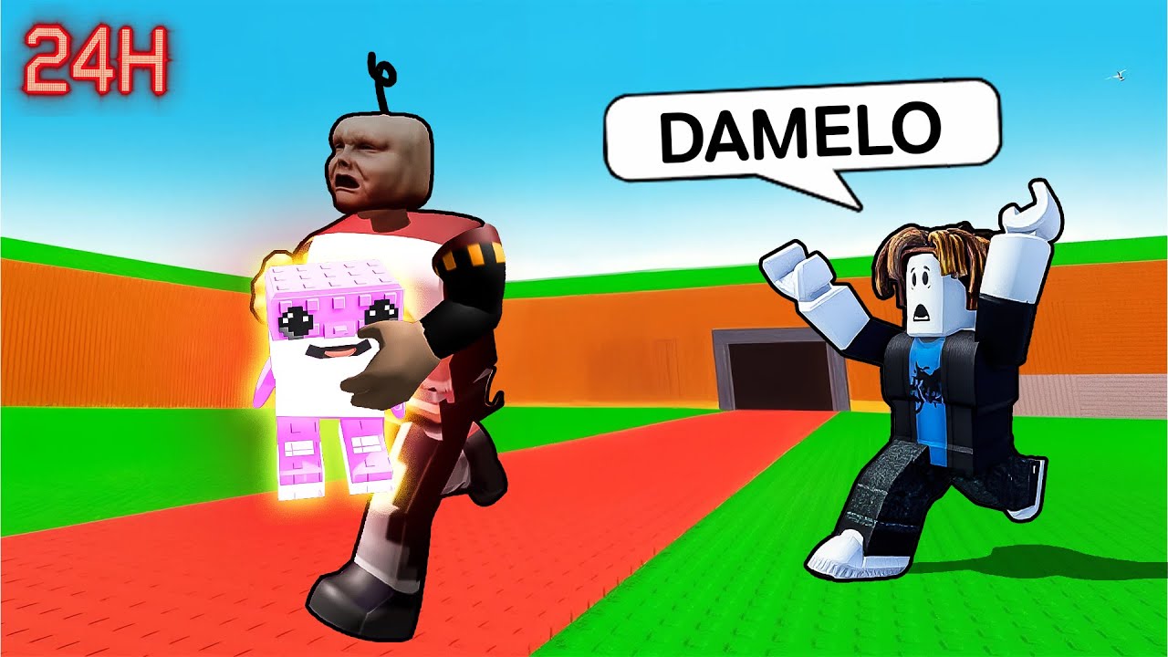 24H robando BRAINROTS en Steal a Brainrot xD