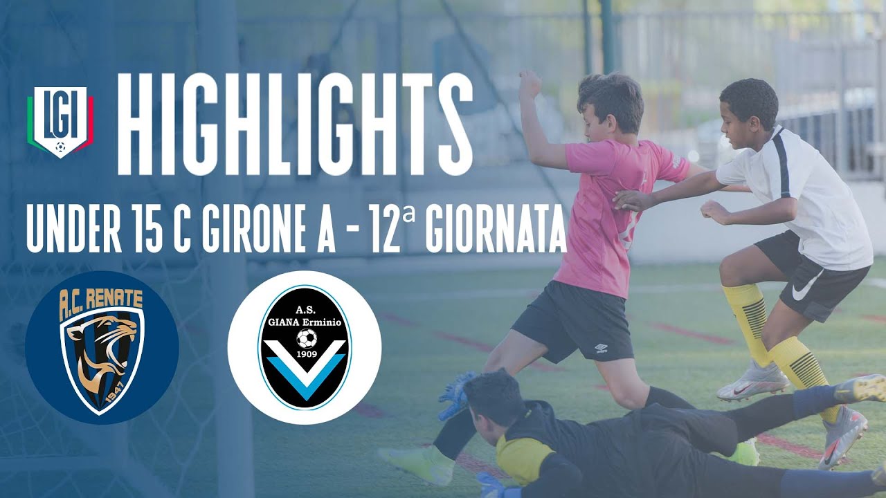 Highlights Renate-Giana Erminio U15 C, 12^ giornata stagione 2023-24