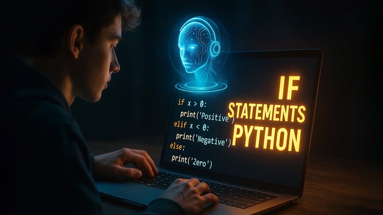 Belajar IF Statements Python Tutorial Python Pemula Paling Mudah Dipahami | Tutor AI