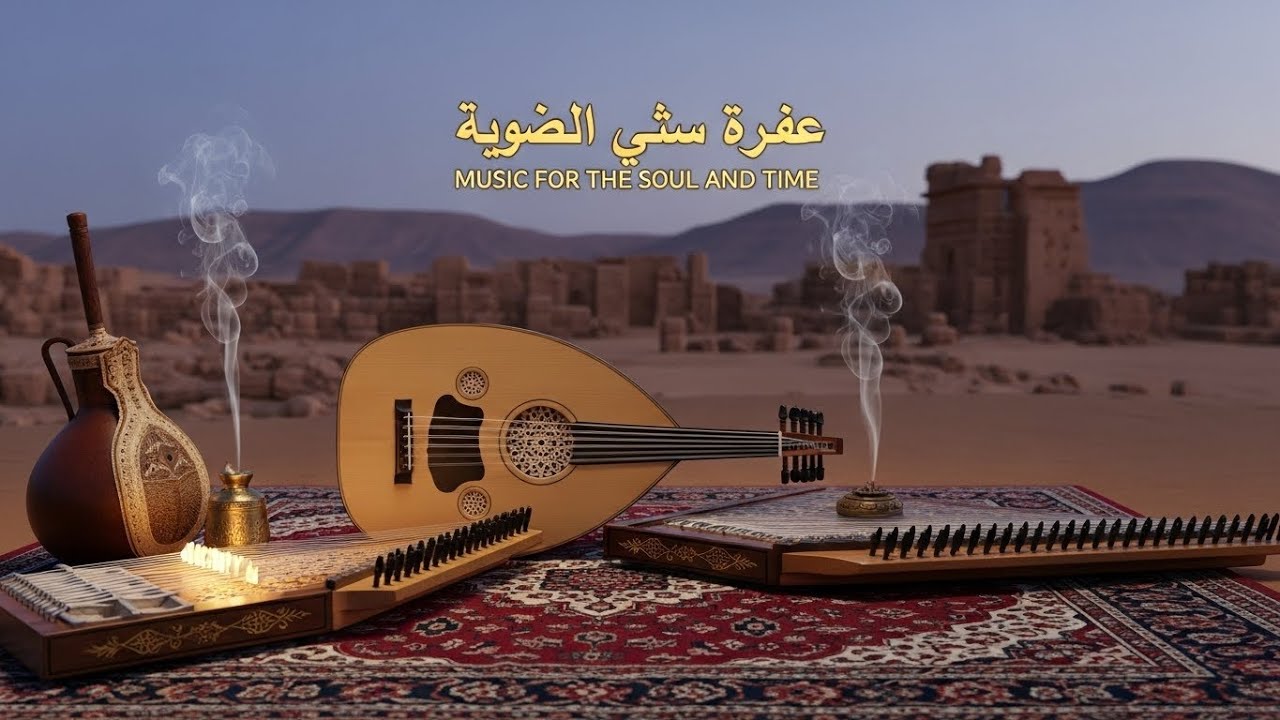 Soft Arabic Oud for Sleep – موسيقى عود عربية هادئة للنوم | Gentle Eastern Strings With Percussion