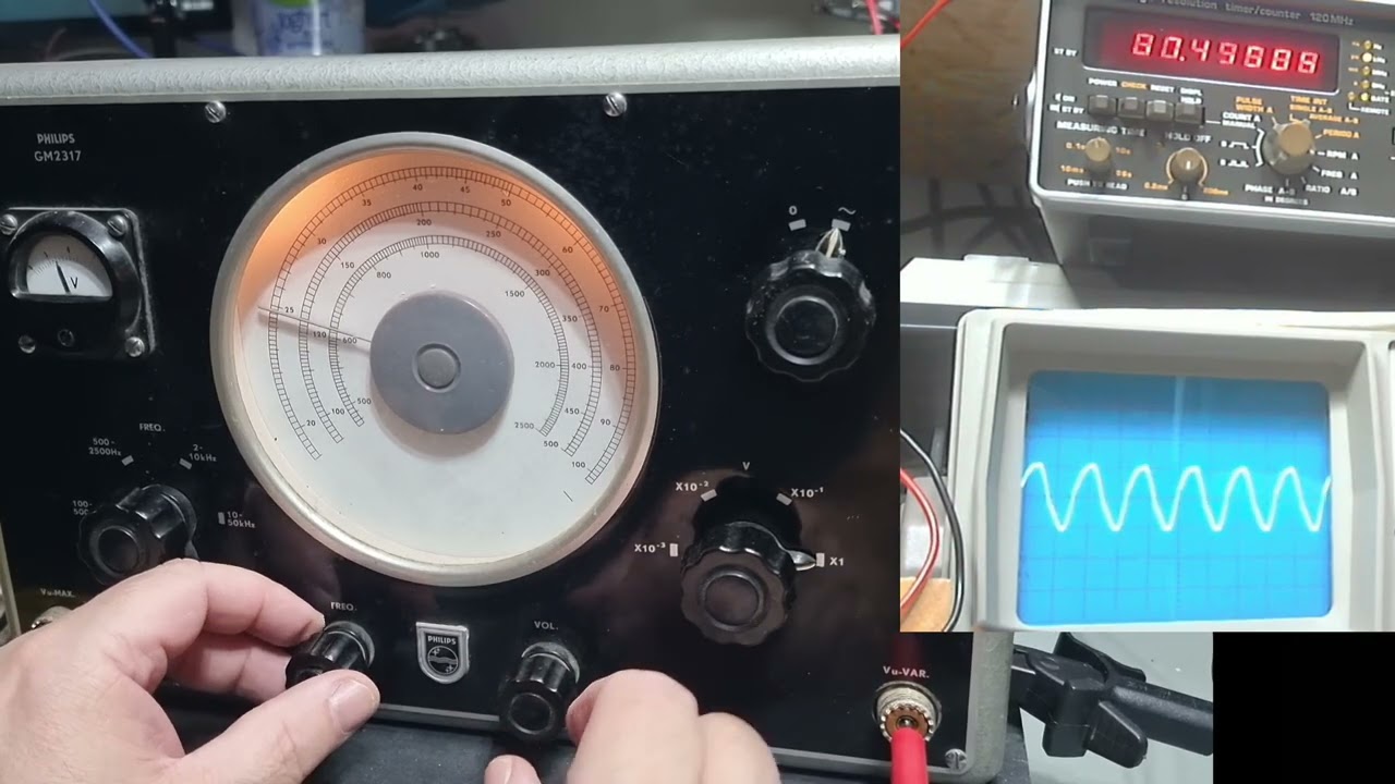 [213] Philips GM2317 Fortsetzung Teil 4 Mitnehmer am Drehko, Abschluss - jedoch ohne Abgleich