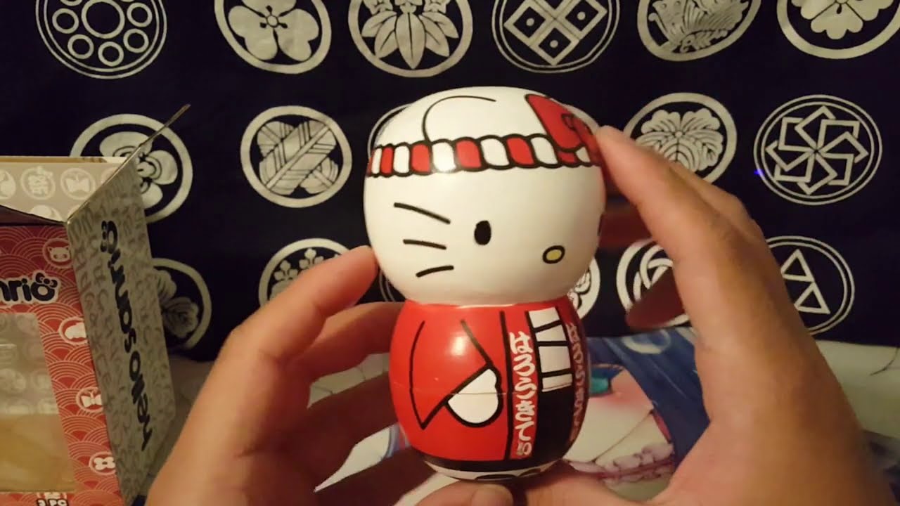 Russian Hello kitty style nesting doll