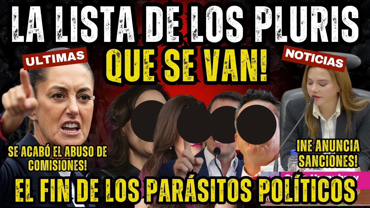 La LISTA negra de los PLURIS que se van!