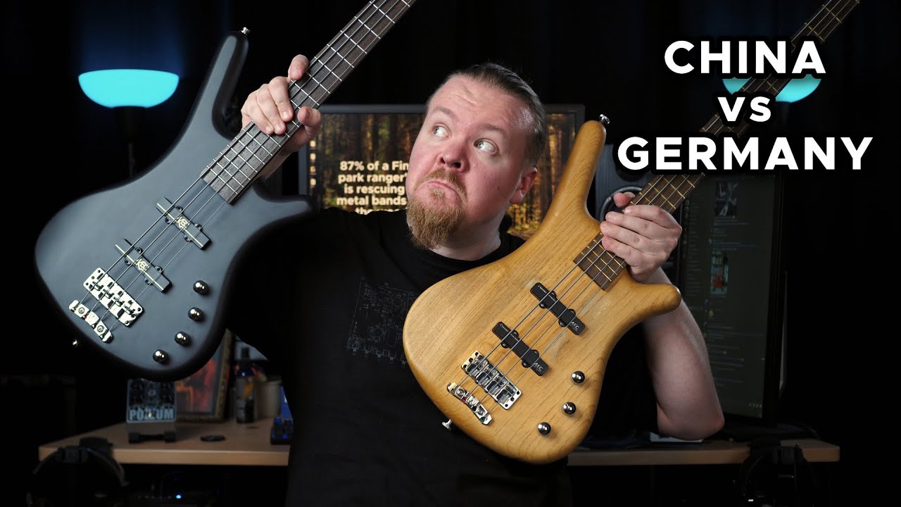 Can a Chinese Warwick beat my German one? Comparing a Rockbass Corvette to a 2008 Standard!