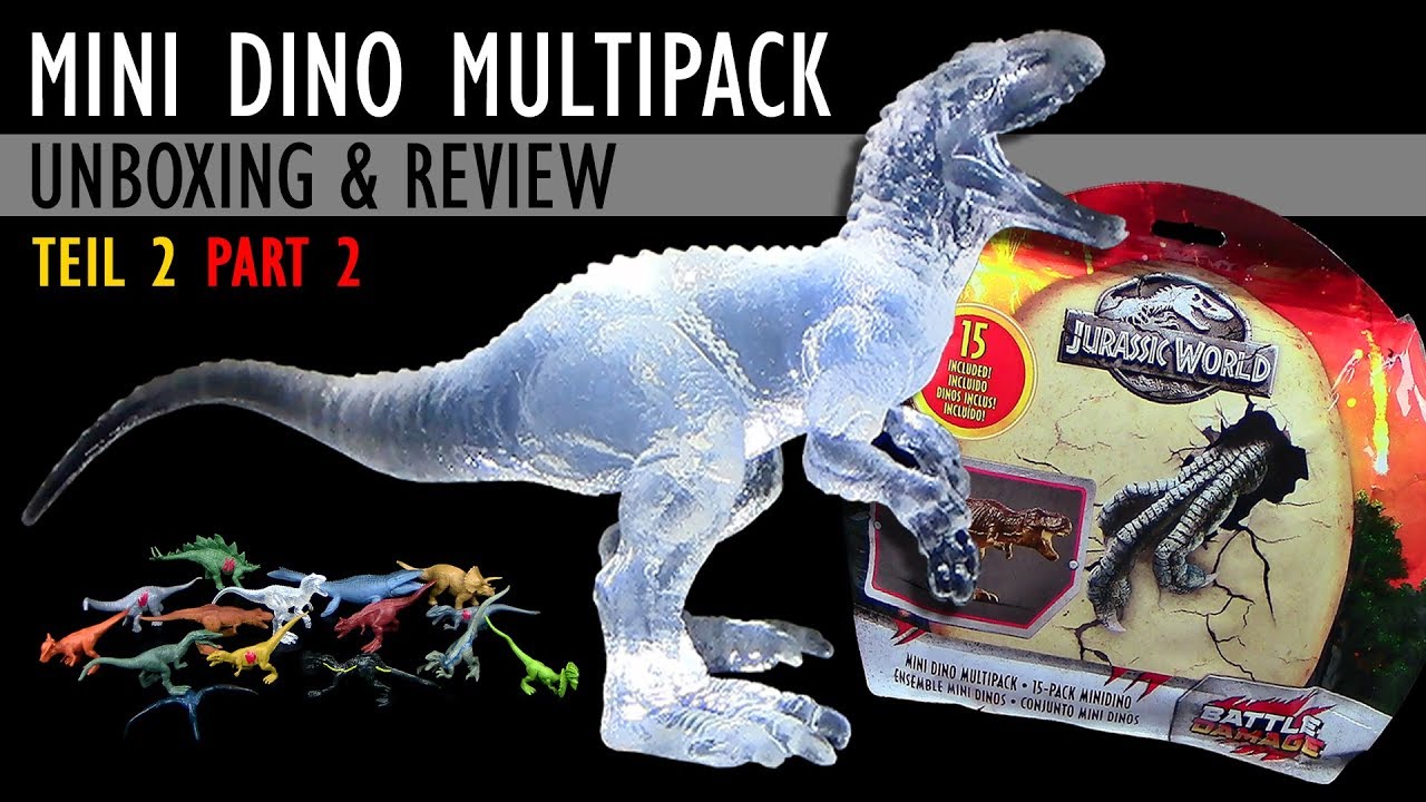 Mattel ® Jurassic World ™ Mini Dino Multipack - Teil 2 - Unboxing & Review