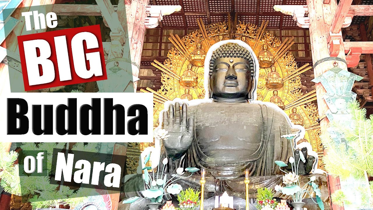 Todai-Ji and its Big Buddha in Nara - As you have never seen it!