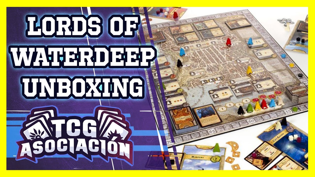 El juego de la planificacion || Lords of Waterdeep juego de mesa