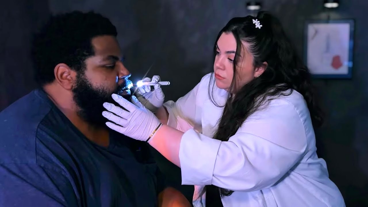 Old School ASMR Head to Toe Exam | Unintentional Female Doctor Reassures Nervous Patient | LoFi ASMR