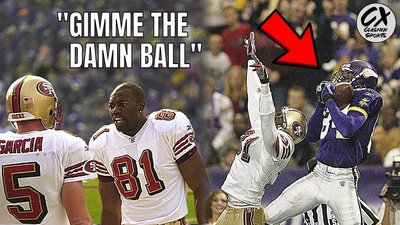 The Game Where Terrell Owens Went 1 on 1 Against Randy Moss