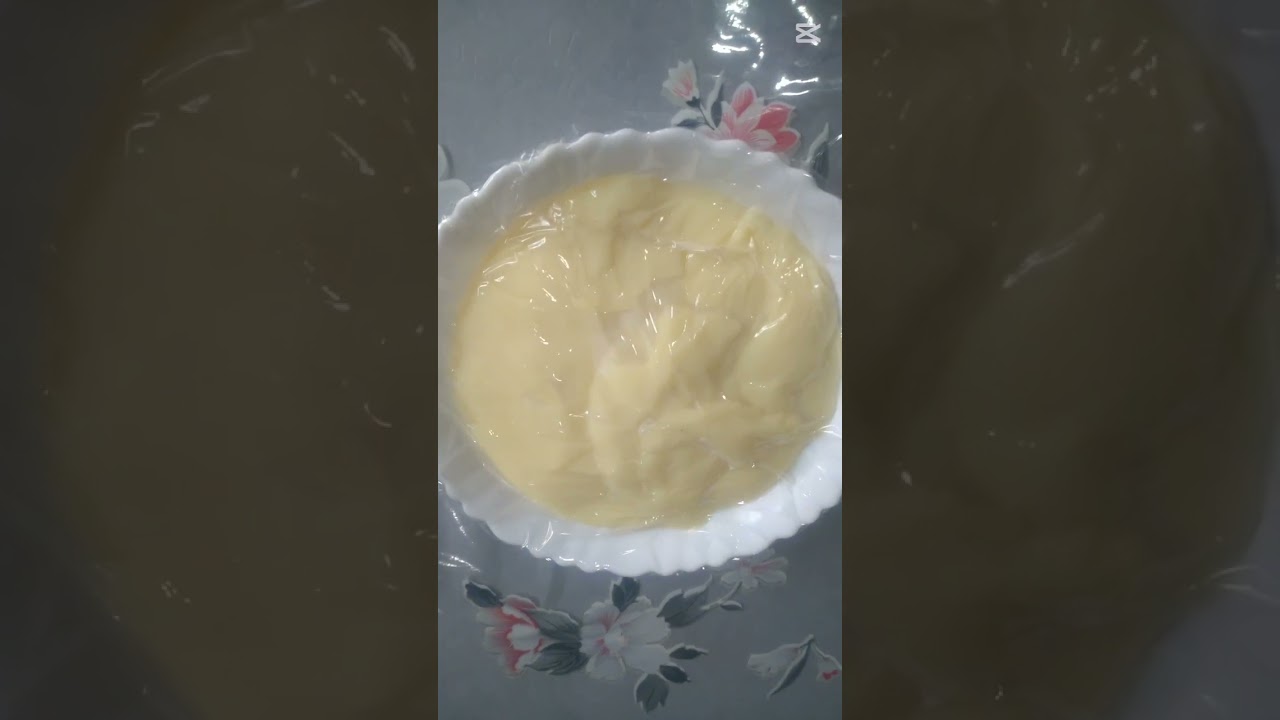وصفة كرام باتيسيار🧁بأسهل طريقة/بدون بيض/بزاف بنينة👌لي طارت/البريوش/لامونة