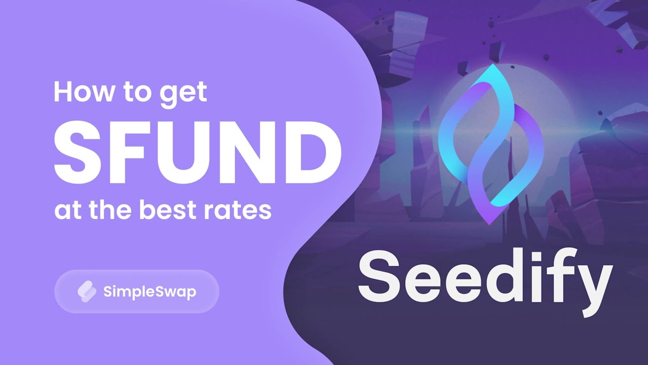 Seedify.fund | Detailed SFUND crypto exchange tutorial