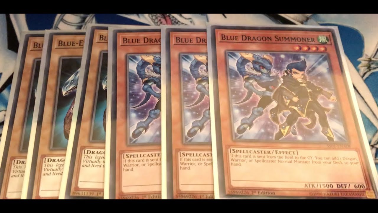 YUGHIOH! BLUE EYES WHTE DRAGON SPEED DUEL DECK PROFILE