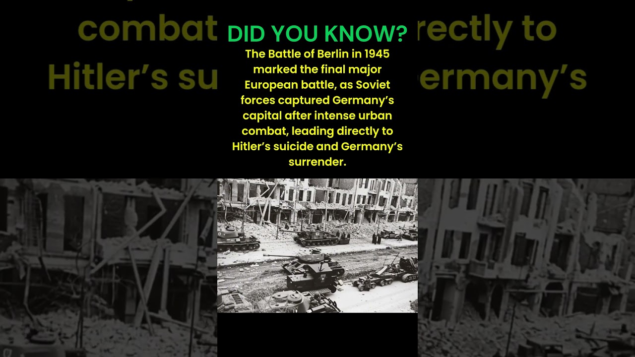 Fall of Berlin #FinalBattle #EasternFront #WWII