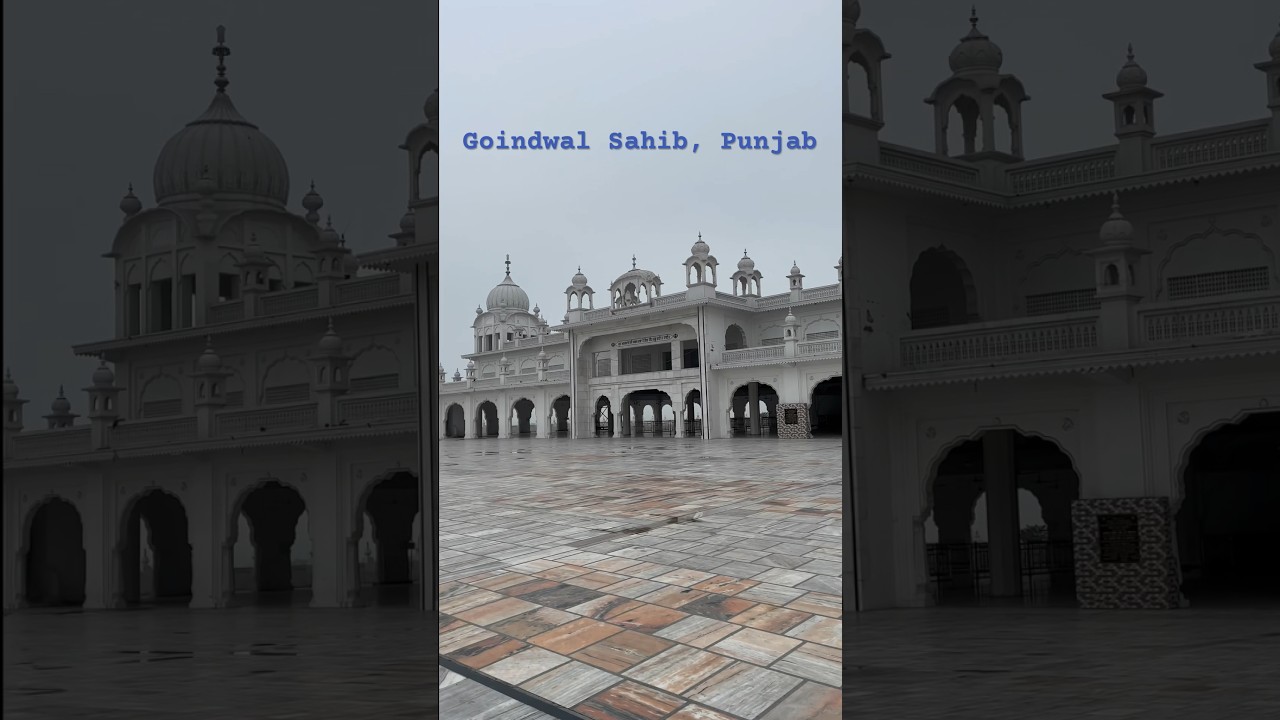 Goindwal Sahib - Yet another amazing Gurudwara in Punjab, India #shorts #shortvideo #youtubeshorts