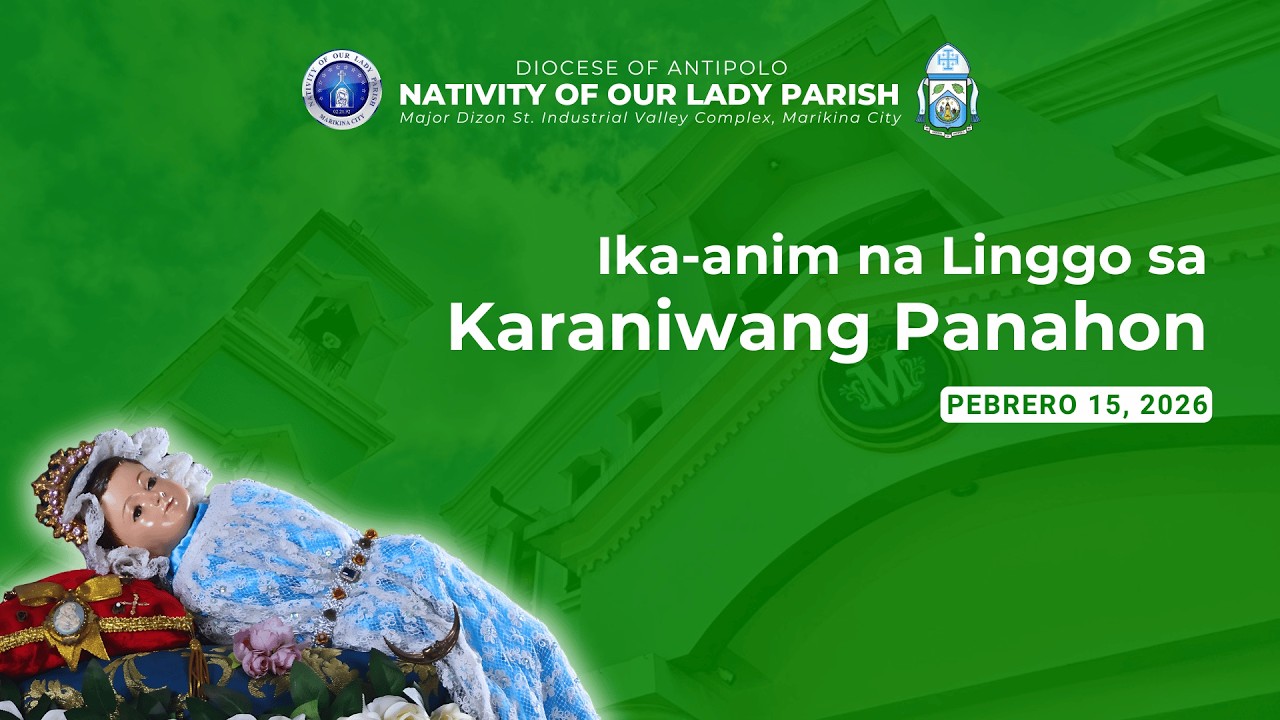 [LIVE] Ika-anim na Linggo sa Karaniwang Panahon | Pebrero 15, 2026