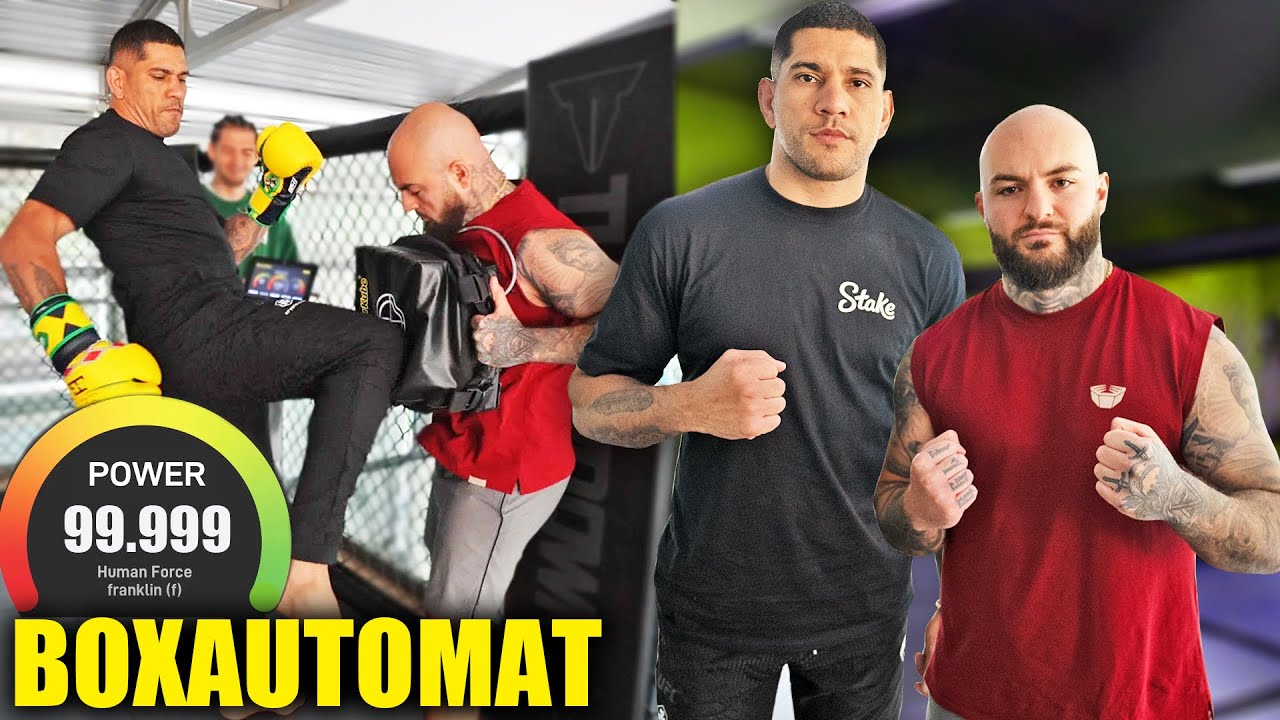 Lebender Boxautomat mit ALEX PEREIRA! RINGLIFE