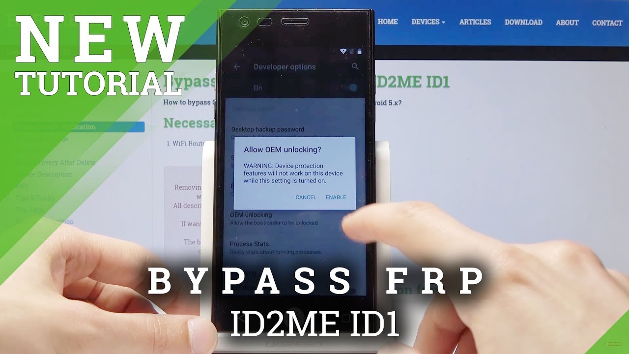 How to Unlock FRP in ID2ME ID1 - Bypass Google Verification