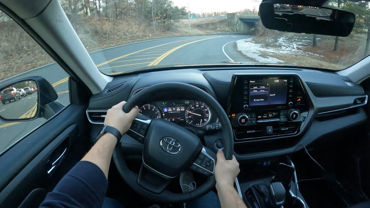 Тест-драйв Toyota Highlander 2022 года и впечатления от POV