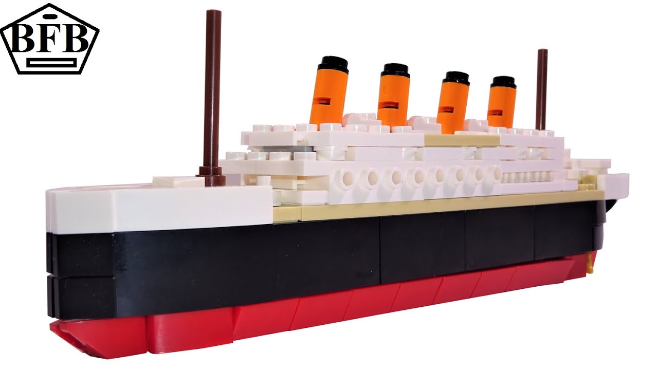 RMS Titanic Brick Loot BL-167 | Bausteine Schiff | Speed Build mit Lego Test