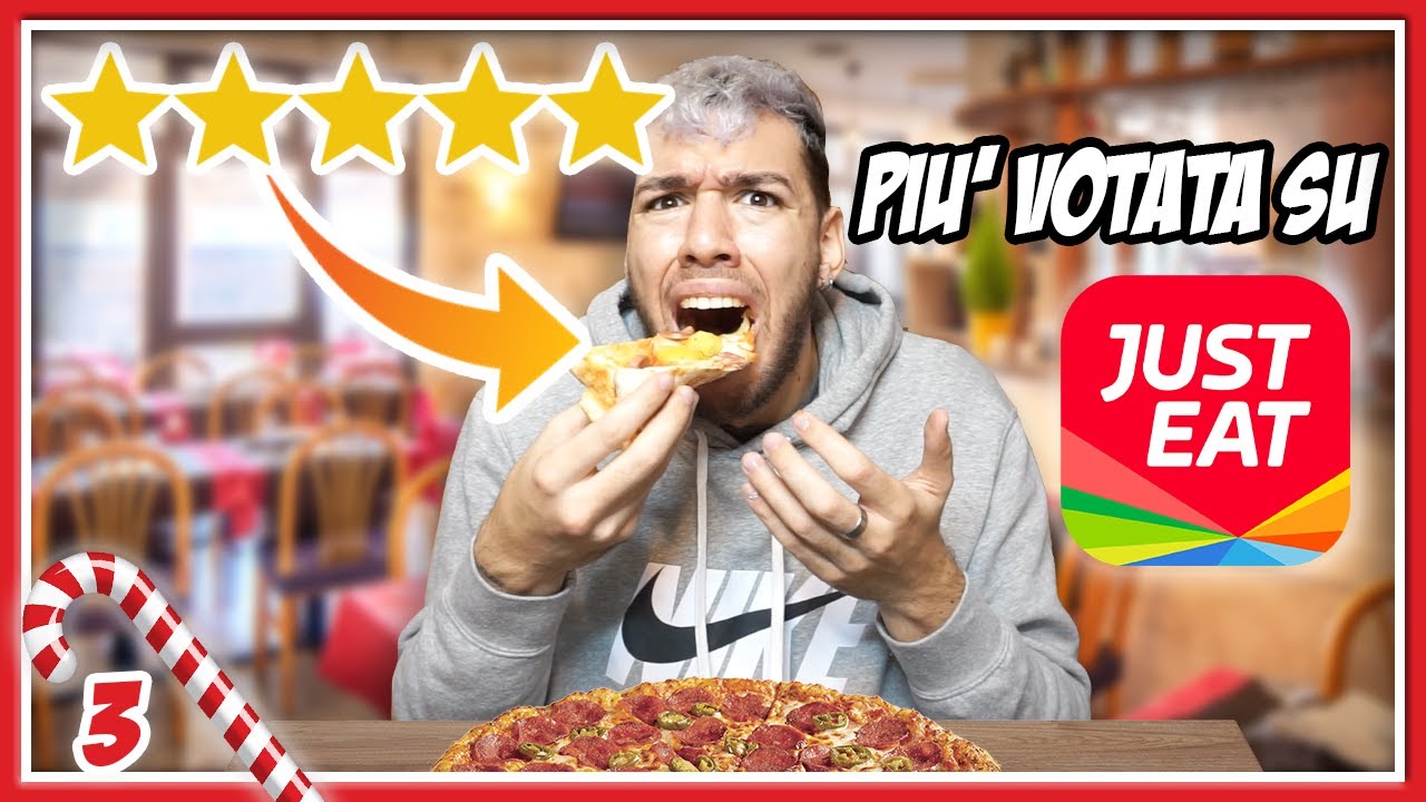 ORDINO DA UNA PIZZERA VOTATA 5 STELLE ⭐️ SU JUST EAT!!!!! MA DAVVERO FATE???? 🎄 VLOGMAS 2020 #3