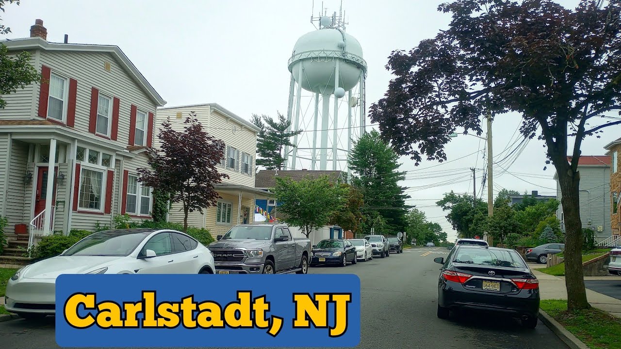 Walking tour in Carlstadt, New Jersey, USA | Some of the streets west of Route 17