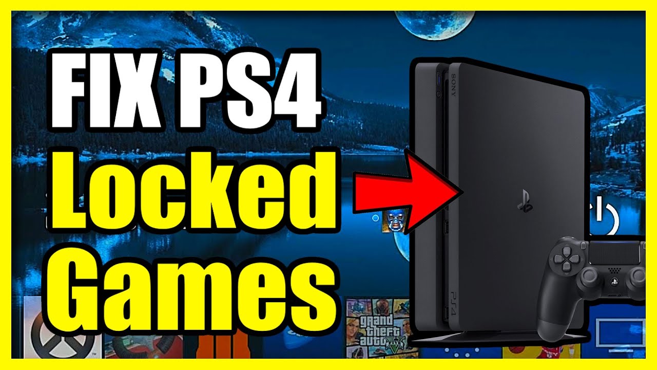 How to Fix locked Games on PS4 Console (Restore Licenses & Activate Primary)