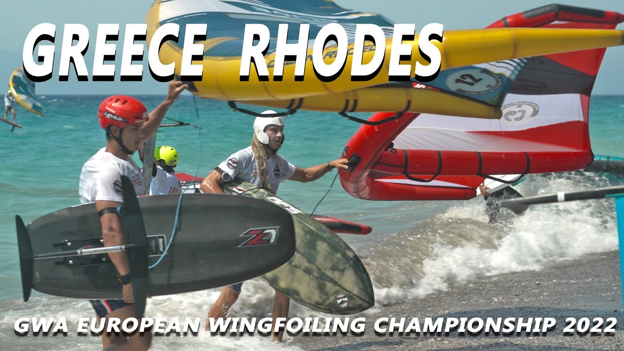 GWA WINGFOIL EUROPEAN CHAMPIONSHIP RHODES 2022 #wingfoiling #rhodes #evdosproductions