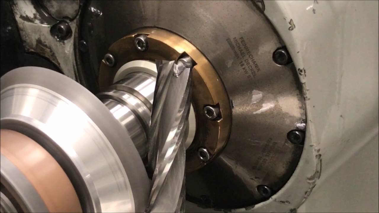 CNC Fräser messen und schleifen