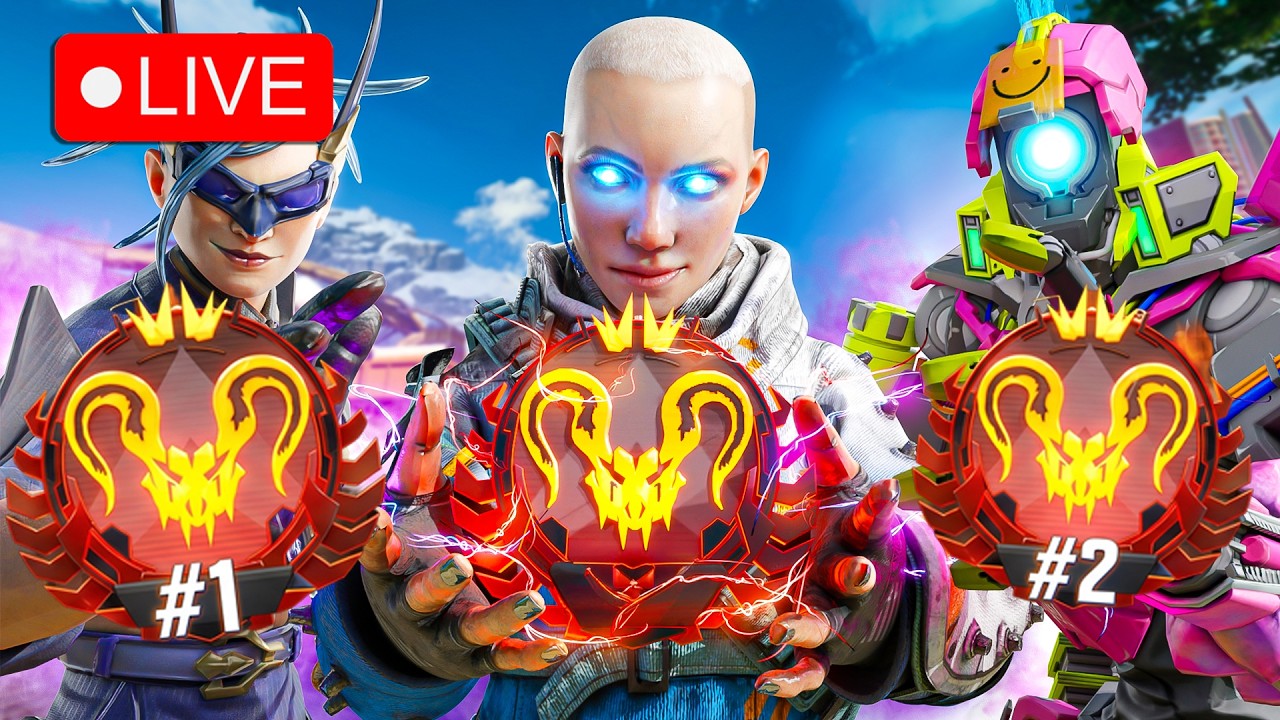 🔴LIVE RANKING WITH THE #1 & #2 PREDS🔴 Season 30 Predator Ranked Grind In Apex Legends