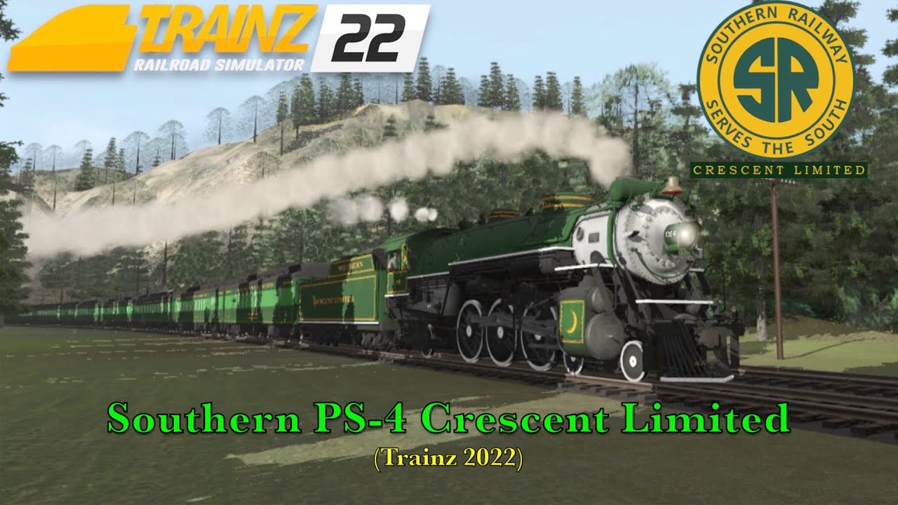 Southern PS-4 The Crescent Limited (Trainz 2022)