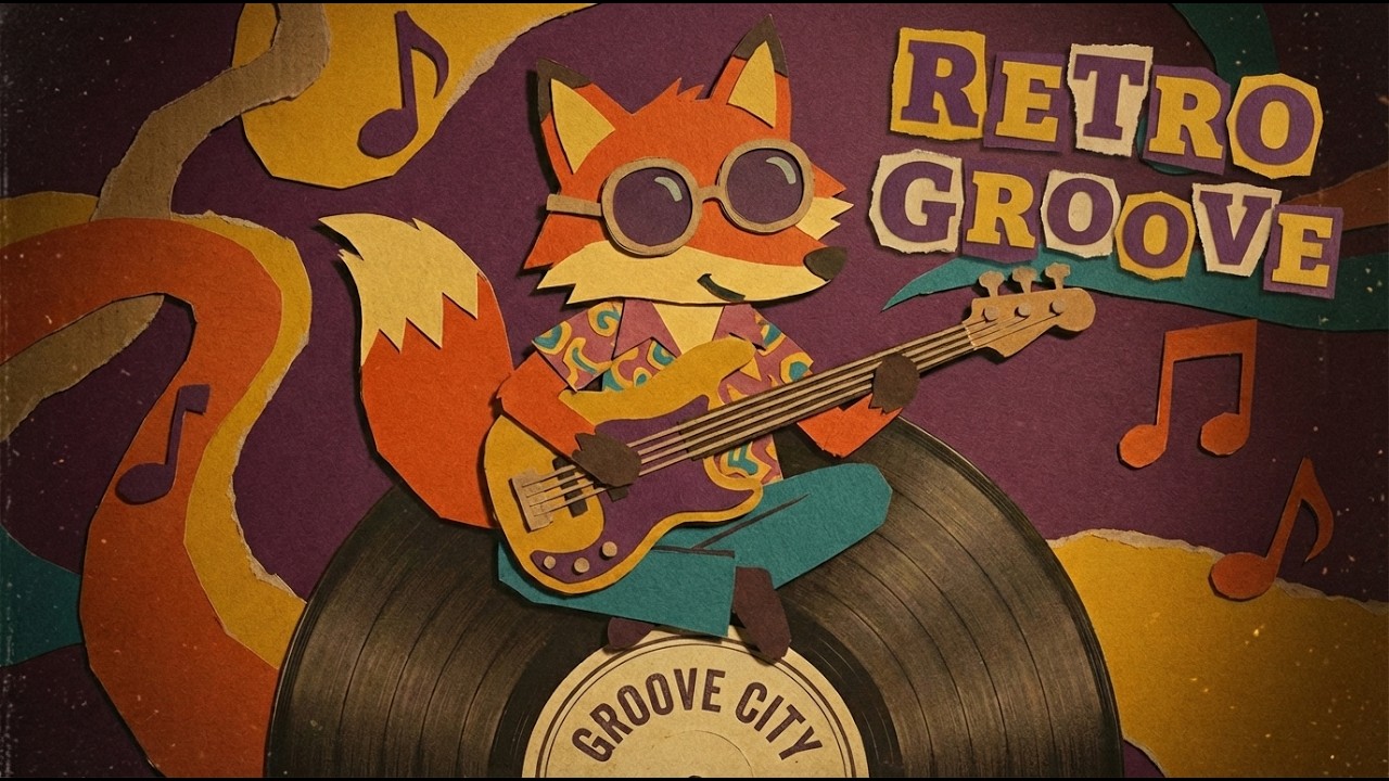 Chill & Focus 🍊 70s Retro Funk Music (Vintage Fox Mix)