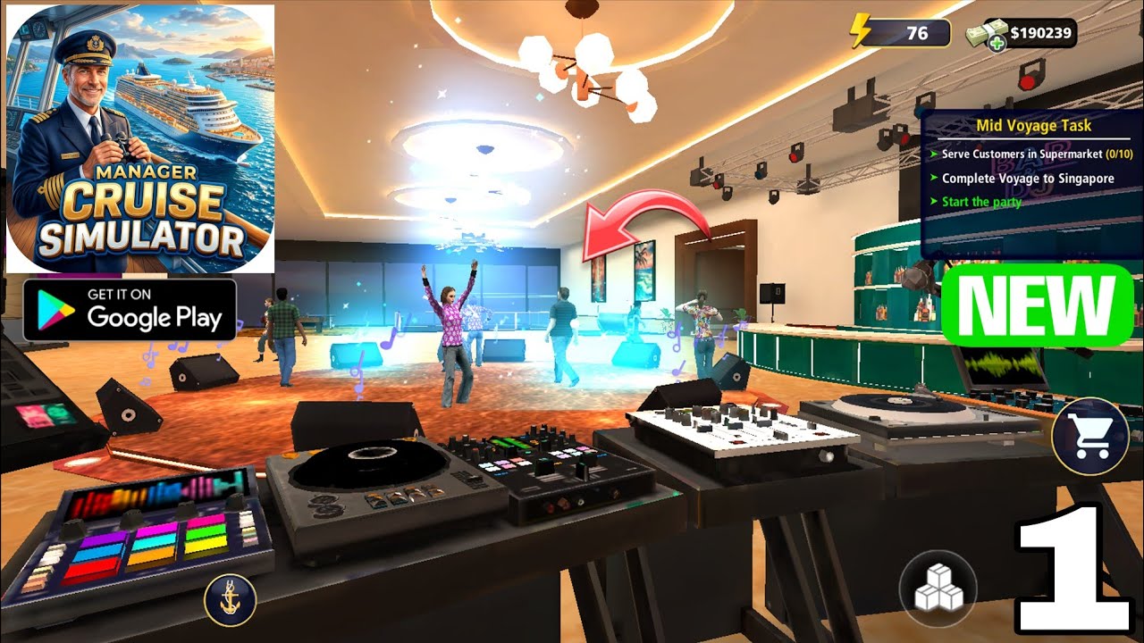 Cruise Ship Manager Simulator Mobile HD Android Gameplay #androidgames #mobilegames #simulator 